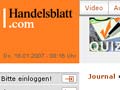 Artikel im Handelsblatt