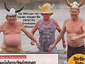 Foto und Text in der BZ, 13. Januar 2008