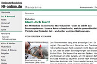 Artikel in der Frankfurter Rundschau