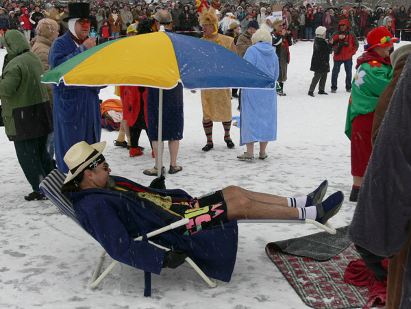 26. Winterbaden in Berlin, Foto von Andrej Barth