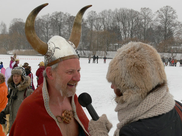 26. Winterbaden in Berlin, Foto von Andrej Barth