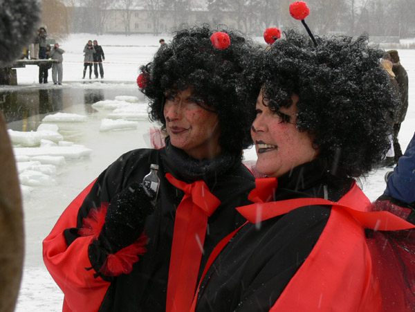 26. Winterbaden in Berlin, Foto von Andrej Barth