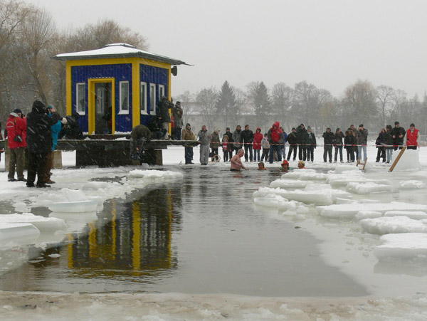 26. Winterbaden in Berlin, Foto von Andrej Barth