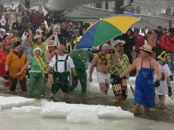 26. Winterbaden in Berlin, Foto von Andrej Barth