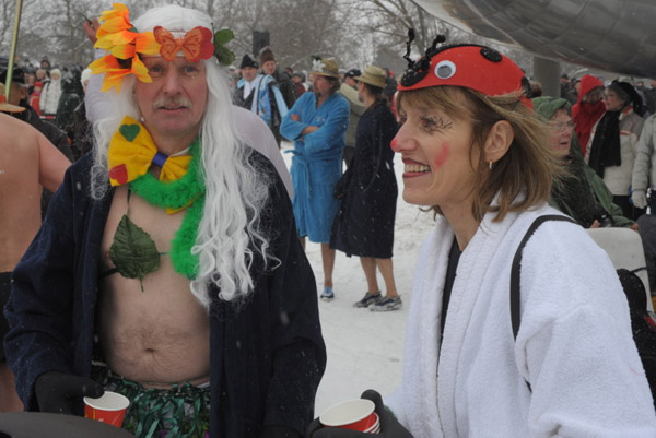 26. Winterbaden in Berlin, Foto von Bernd Kühler